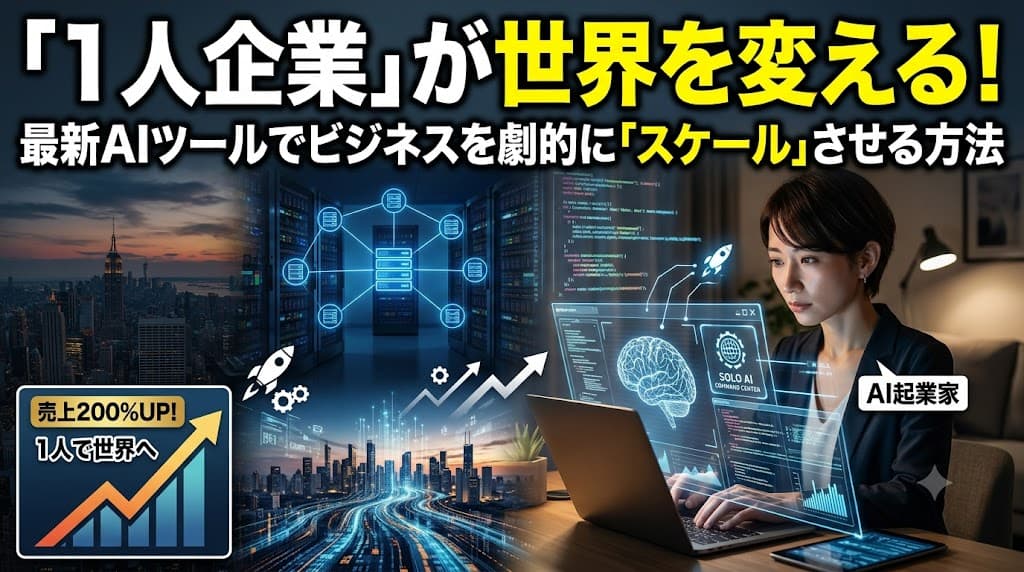 AIで1人起業「ソロプレナー」時代をビジネス英語で読み解く実践教材