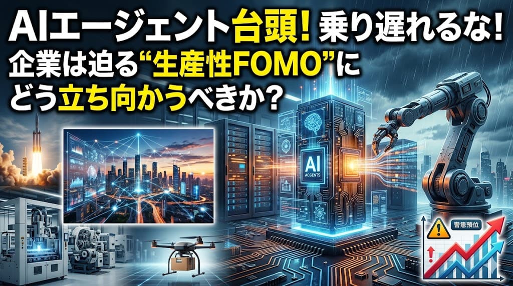 AIエージェント時代のFOMO|生産性と疲労を語るビジネス英語教材