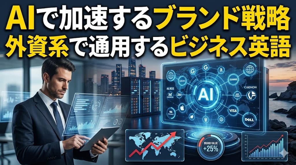 AIブランド可視性で学ぶビジネス英語|外資系で使える実践教材
