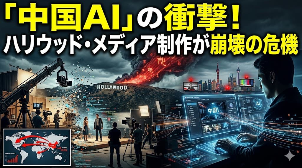 中国発AI動画生成ツールが映像業界を席巻|ビジネス英語教材