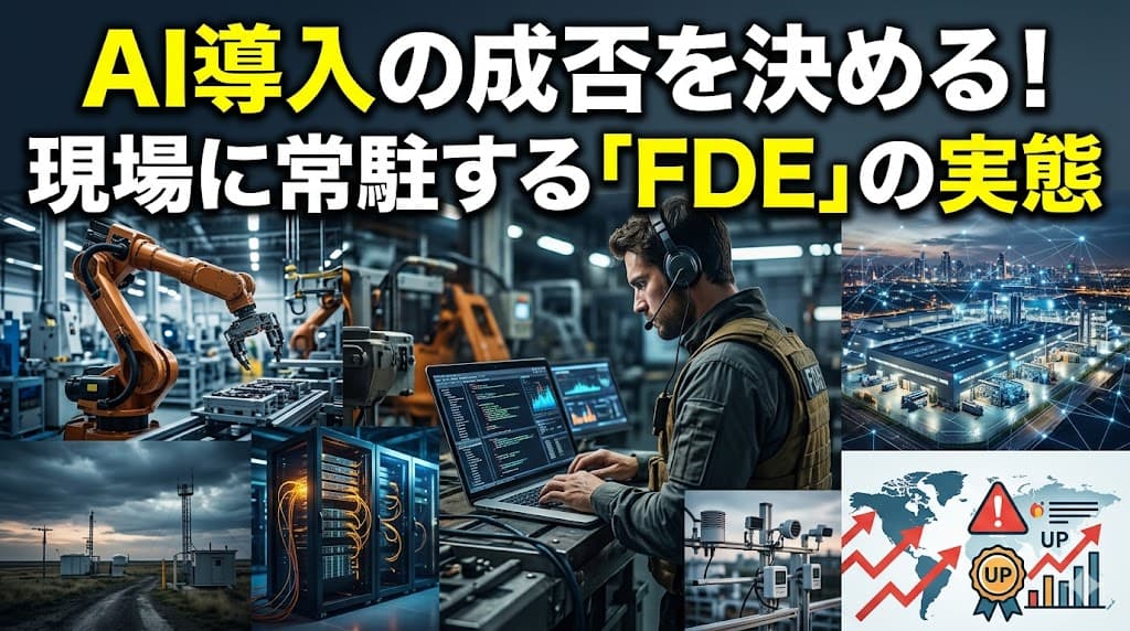 FDE(フォワード・デプロイド・エンジニア)で学ぶビジネス英語|AI実装の最前線を英語で語る