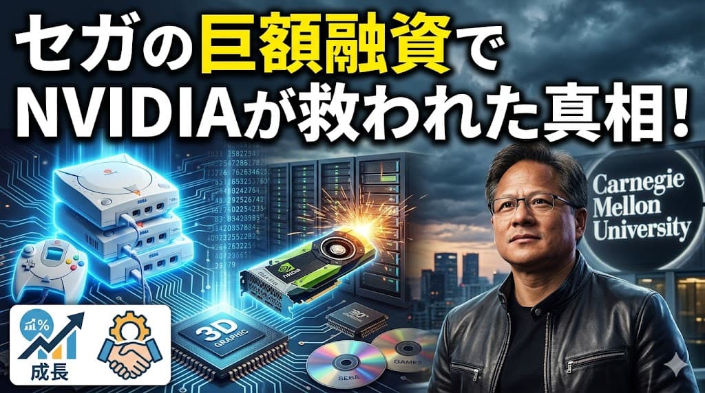 NVIDIAを救ったセガの英断|ファンCEOスピーチで学ぶビジネス英語