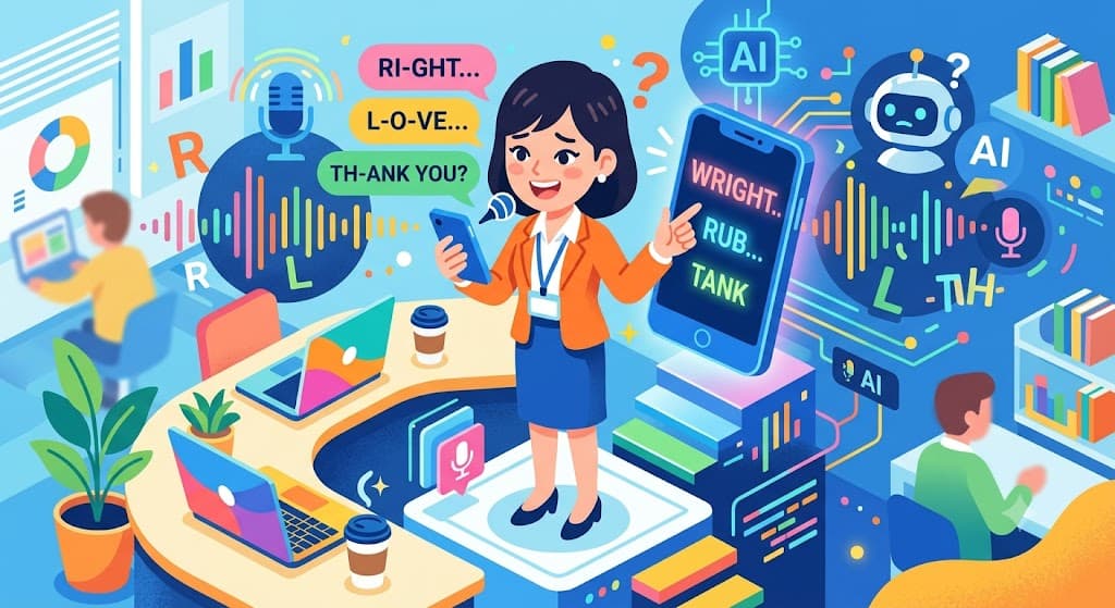 【発音矯正】RとLとthの曖昧さがAI時代に致命傷に|日本人ビジネスパーソンの英語発音改善法